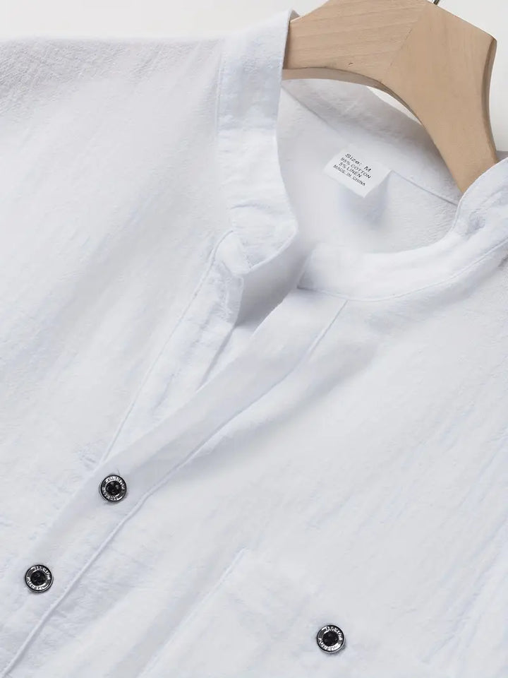 Vaughn - Elegante Camisa De Manga Corta