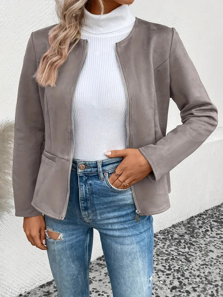 Roksana - Chaqueta Con Cremallera