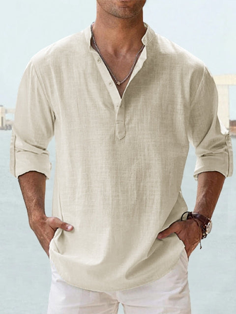 Leon - Camisa De Lino Transpirable
