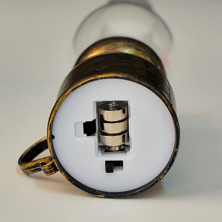 CandleLitght - LED Lámpara De Gueroseno De La Vendimia Vela de Oscilación Electrónica
