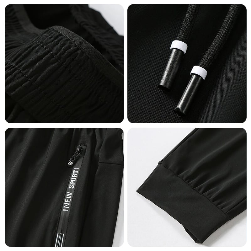 GlideFit - Pantalones Unisex De SecadoRápido y Elasticidad Ultraelevada