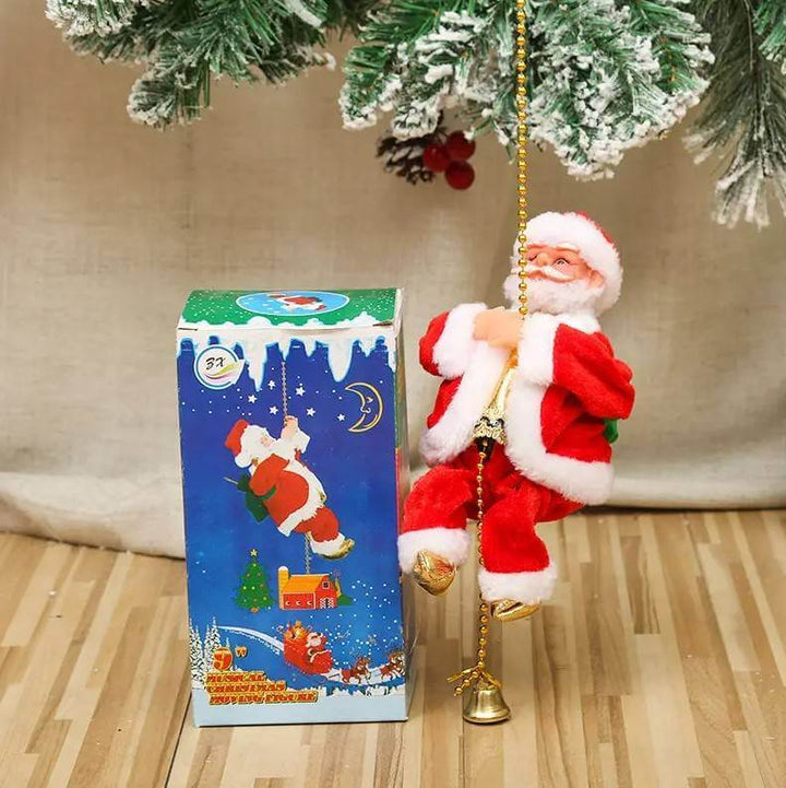 ClimbingClaus - Papá Noel Escalando y Tocando Música