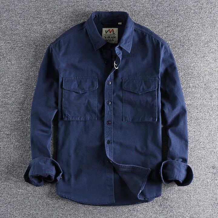 Rudi – Camisa Casual De Manga Larga
