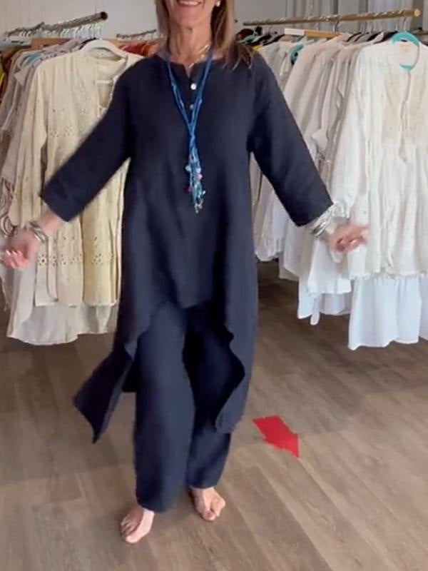 Freida - Vestido Casual de Lino
