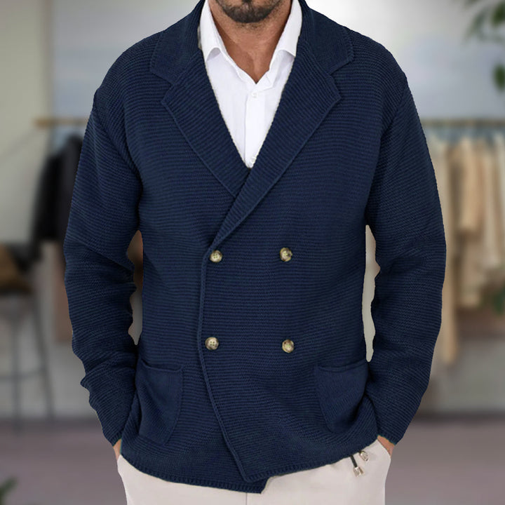 Benard - Chaqueta De Punto Con Doble Botonadura