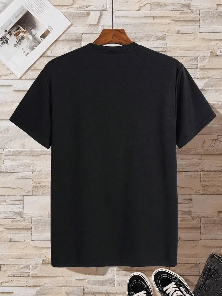 Fraga - Camiseta Elegante De Manga Corta