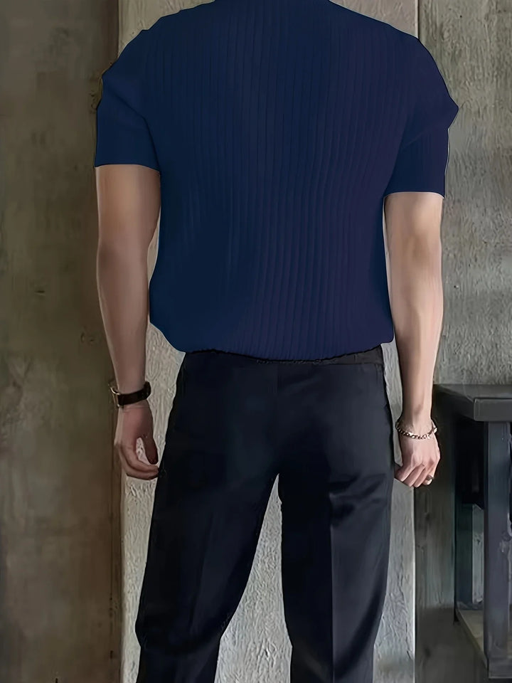 Avgustin - Polo Informal De Manga Corta