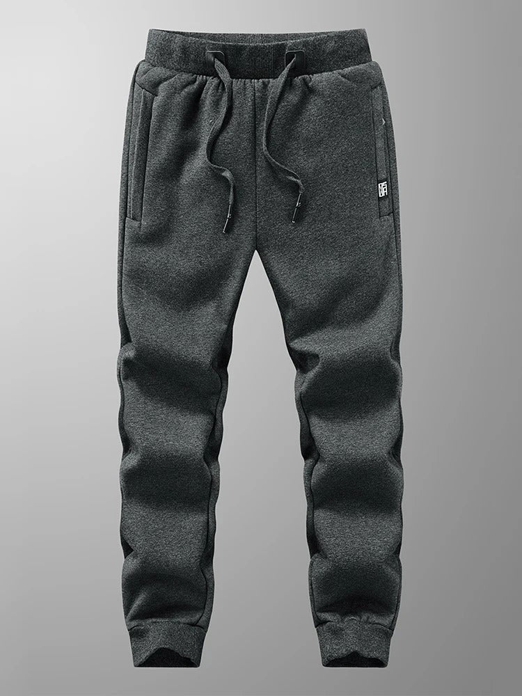Tarik - Grueso Caliente Vellón Pantalones De Chándal