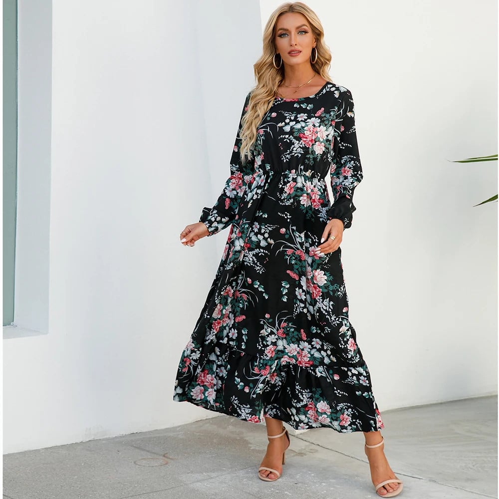 Trisha - Maxivestido Bohemio de Verano