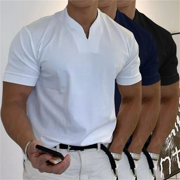 Arnulfo - Fitness Camisa con Manga Corta