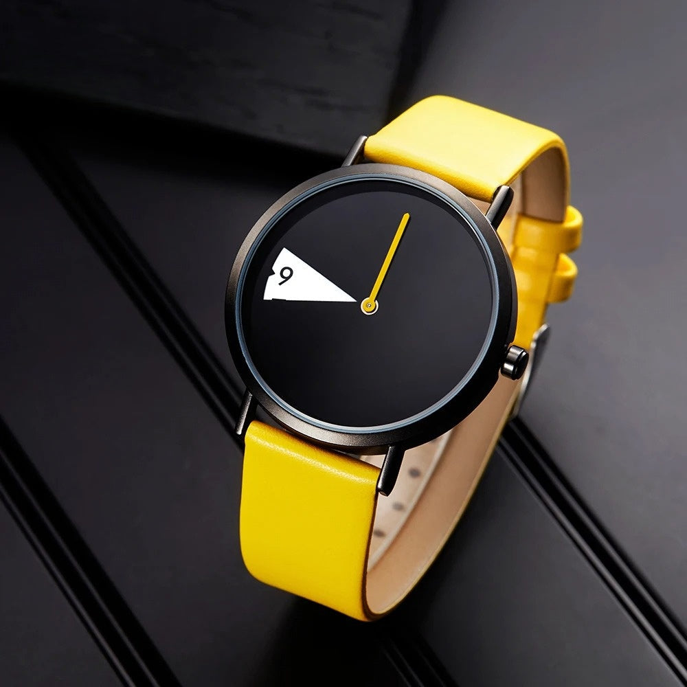 AxisLuxe - Reloj con esfera geométrica