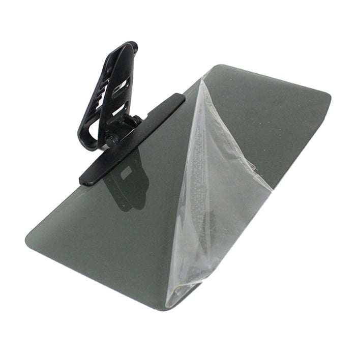 VisionClear - Parasol Universal Para Coche Con Protección Antideslumbrante Polarizada