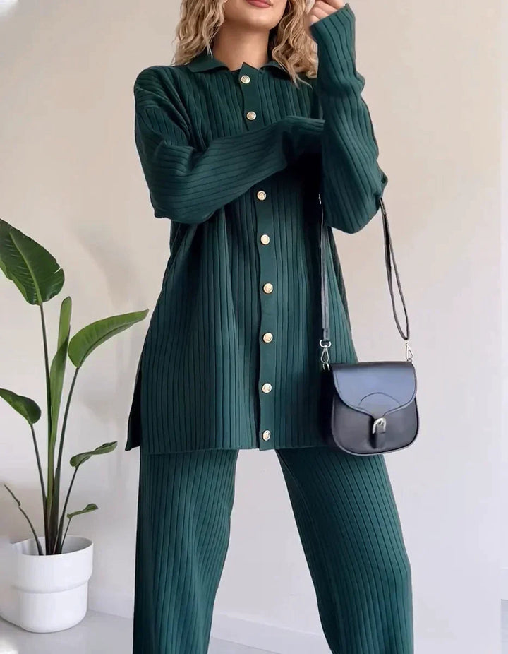Cecilia - Cálido y Elegante Conjunto De Invierno