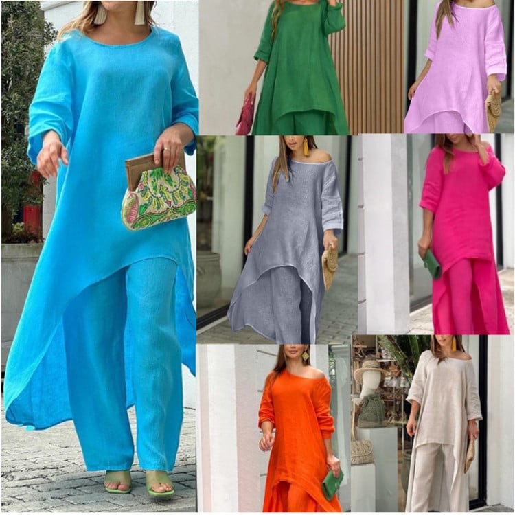 Liselotte - A la Moda Lino Casual Vestido