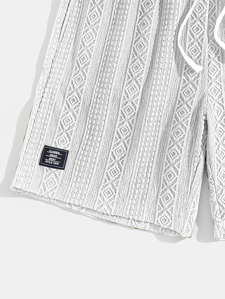Andrew - Pantalones Cortos Con Cintura Ajustable Con Cordón