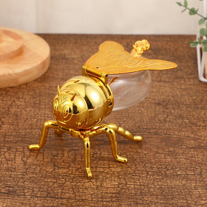 BeeCraft - Tarro de Miel Decorativo con Forma de Abeja
