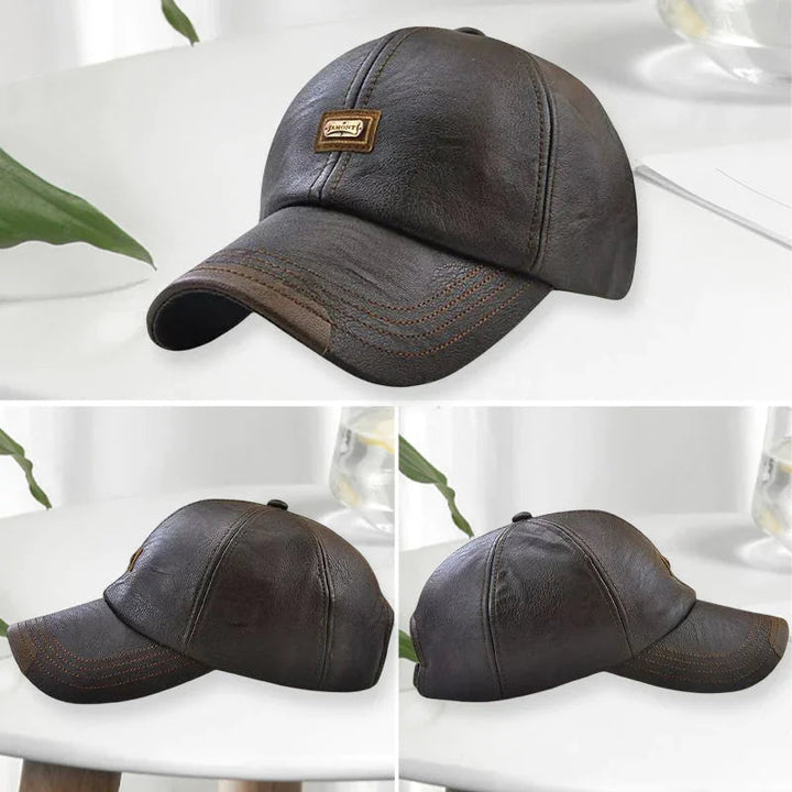 Stefanus - Cómoda Gorra de Cuero
