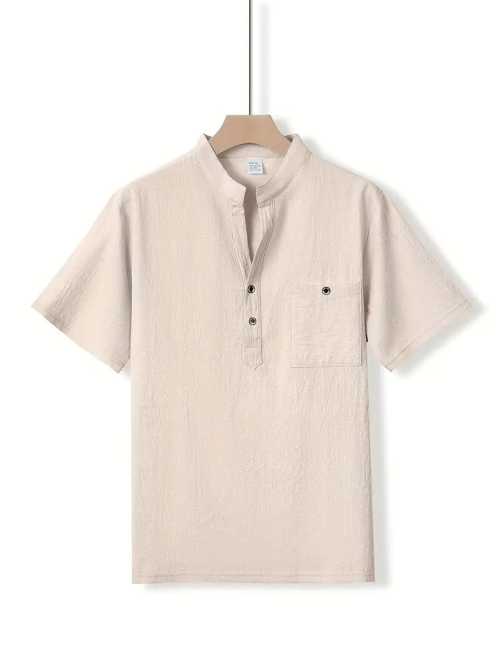 Vaughn - Elegante Camisa De Manga Corta