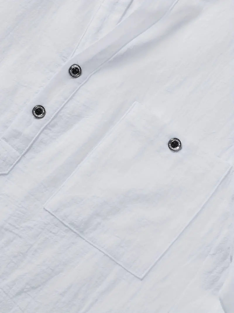 Vaughn - Elegante Camisa De Manga Corta