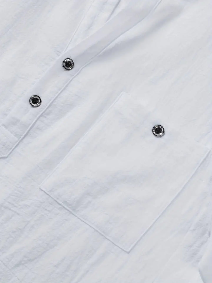 Vaughn - Elegante Camisa De Manga Corta