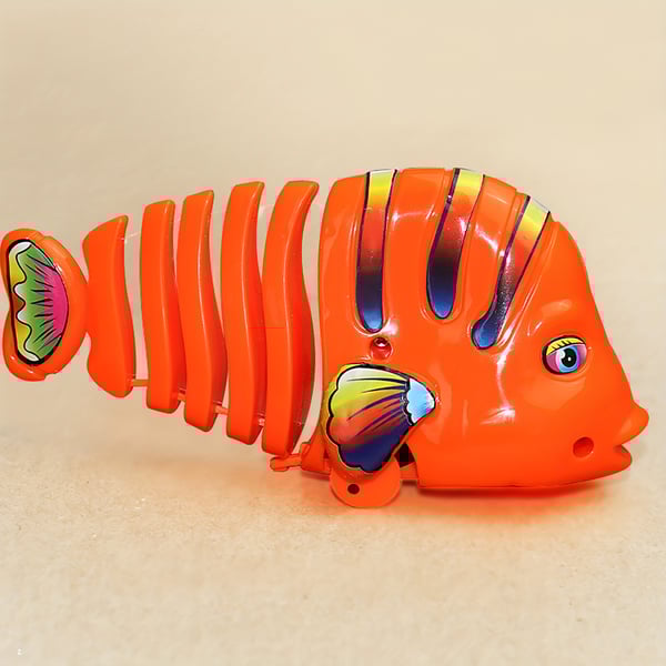 FishyWinds - Juguete De Plástico Con Forma De Pez De Cuerda