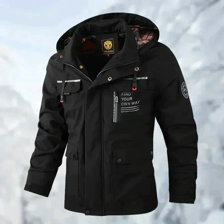 Berenike - Cómoda Chaqueta Cortaviento e Impermeable Para Exteriores