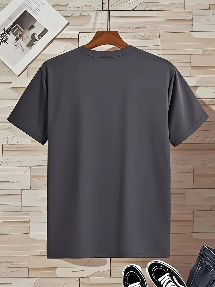 Fraga - Camiseta Elegante De Manga Corta