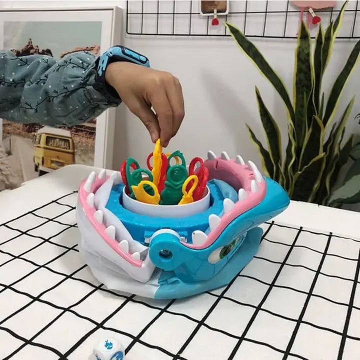 HappyShark - Juego De Mesa De Bromas Con Tiburones Juguetes Para Niños