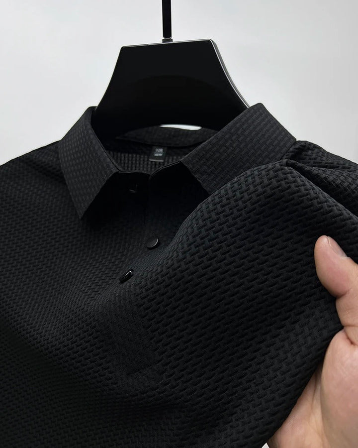 Zorion - Polo Elástico de Manga Corta Camisa