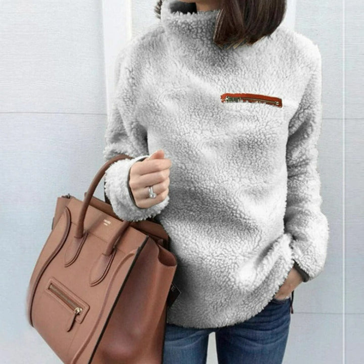 Yesenia -  Jersey de Cuello alto de Invierno Cupersuave y Cómodo