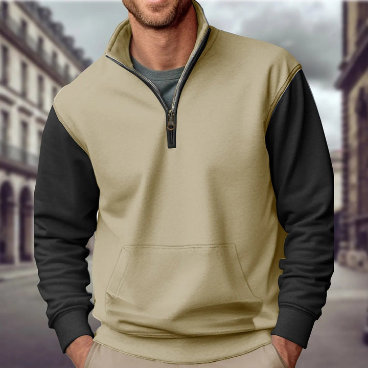 Tammo - Media cremallera Sin Capucha Pullover