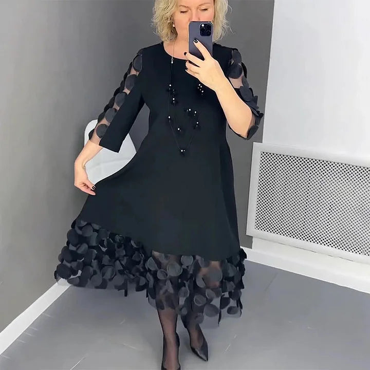Floria - Vestido Con Decoración de Lunares