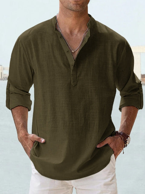 Leon - Camisa De Lino Transpirable