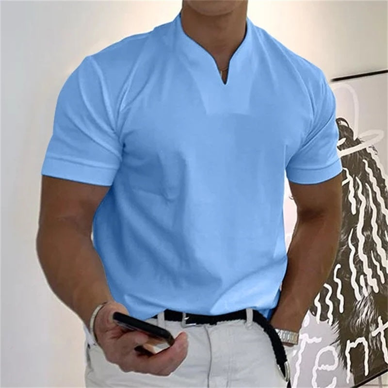 Arnulfo - Fitness Camisa con Manga Corta