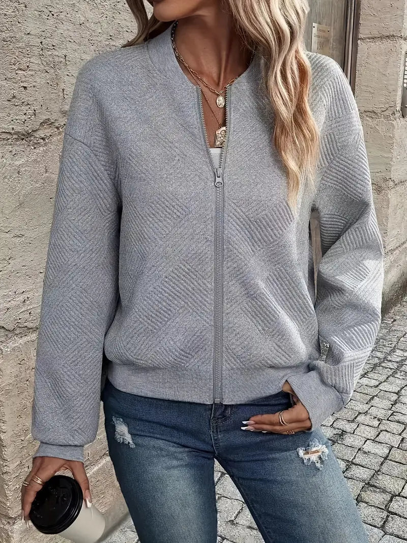 Juanita - Chaqueta de Primavera Con Cremallera