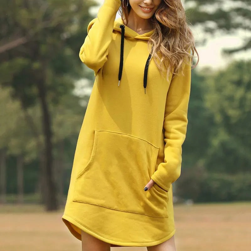 Galina - Sudadera Con Capucha Larga y Oversize