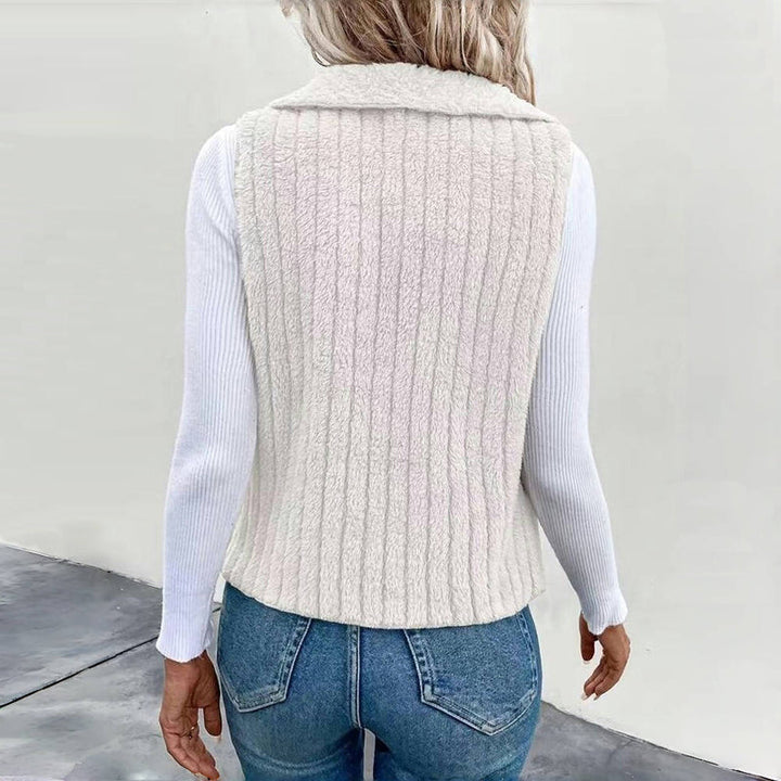 Vincenza - Sólido Color Casual Cárdigan