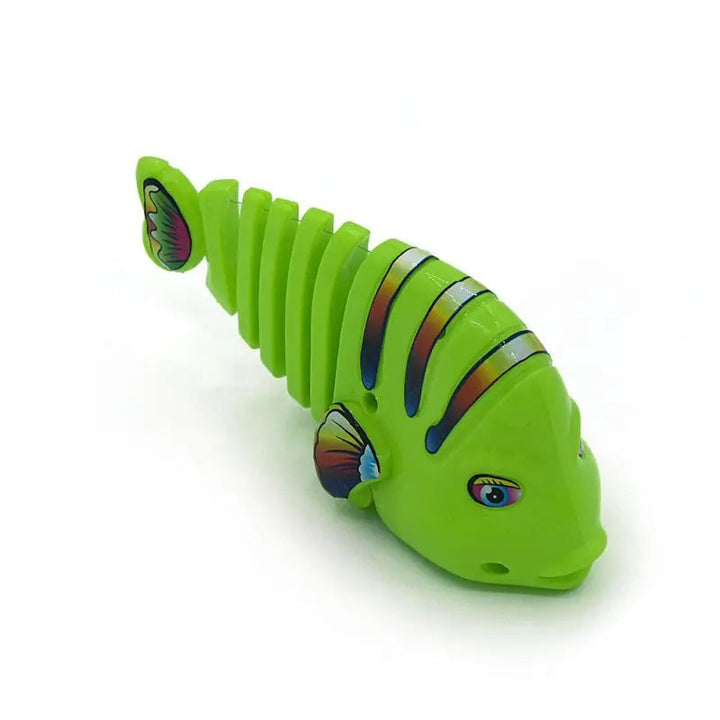 FishyWinds - Juguete De Plástico Con Forma De Pez De Cuerda