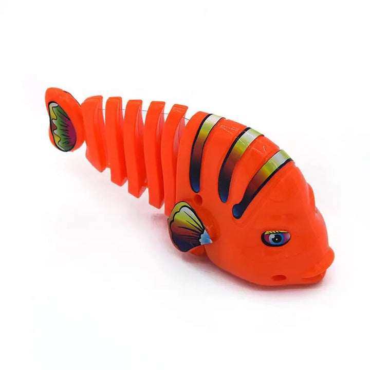 FishyWinds - Juguete De Plástico Con Forma De Pez De Cuerda