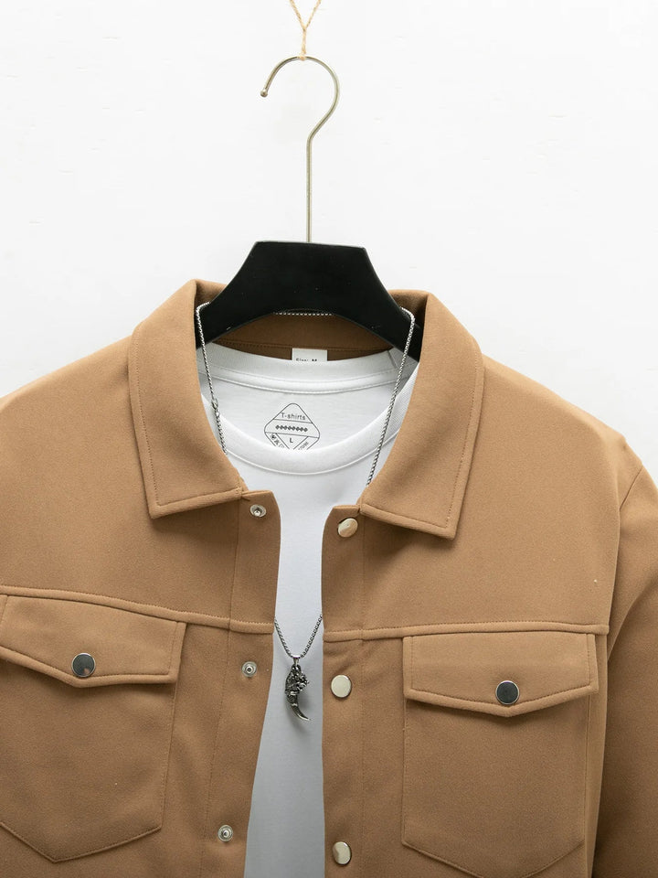 Zimba - Chaqueta Gruesa de Manga Larga y Doble Bolsillo
