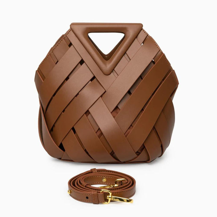 Vivetha - Bolso Cruzado con asa en Forma de Triángulo