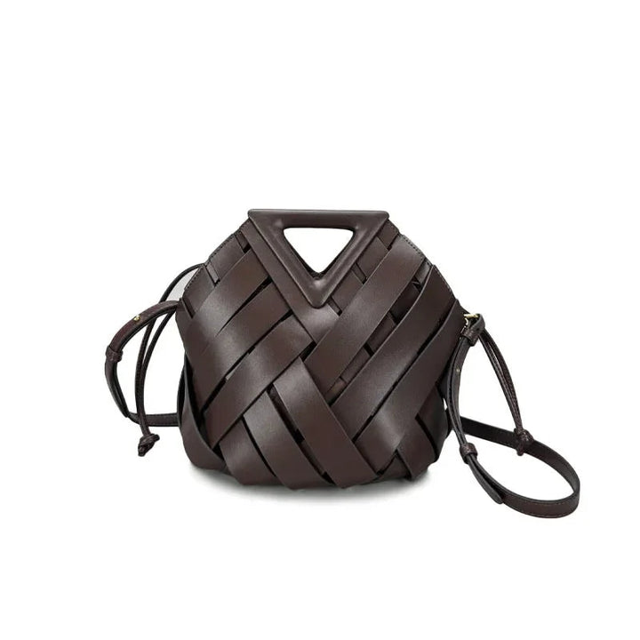 Vivetha - Bolso Cruzado con asa en Forma de Triángulo