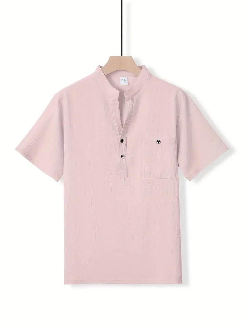 Vaughn - Elegante Camisa De Manga Corta