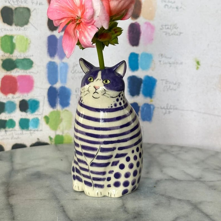 CatCraze - Colección de Jarrones con Gatos Pintados a Mano