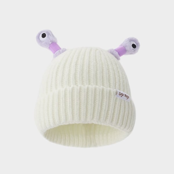 GlowTots - Gorro De Invierno Para Padres e Hijos de Un Simpático Monstruito Brillante