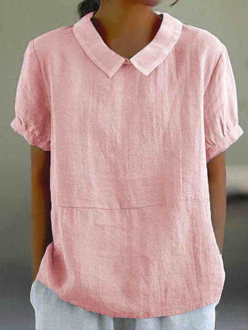 Henny - Elegante Blusa de Algodón