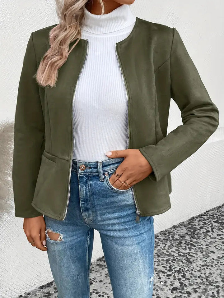 Roksana - Chaqueta Con Cremallera