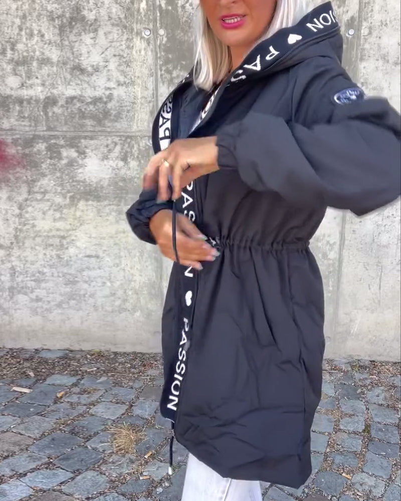 Kasia - Chaqueta con Cremallera Clásica