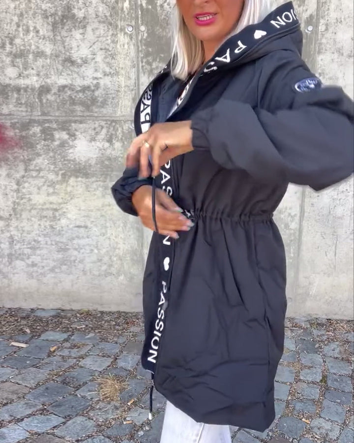 Kasia - Chaqueta con Cremallera Clásica