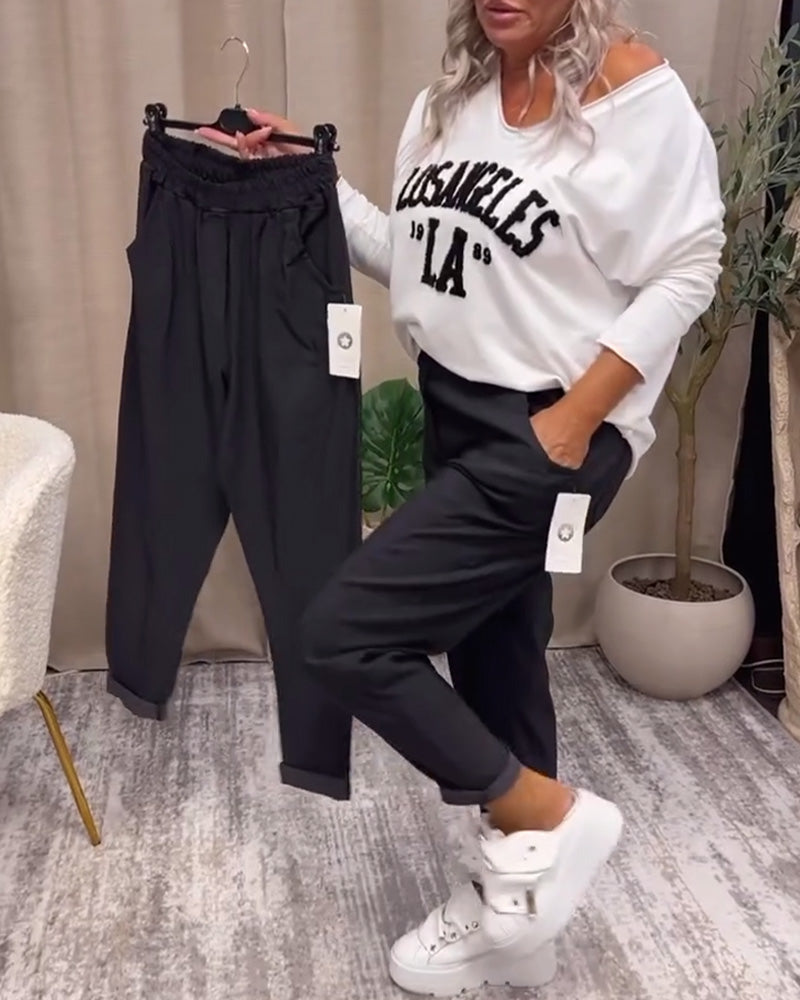Brandi - Pantalón Casual Chic